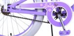 Lovely Fuxia Vélo pour Fille de 6 à 8 Ans 20 Pouces avec Panier et Porte-Bagages – Image 4