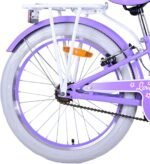 Lovely Fuxia Vélo pour Fille de 6 à 8 Ans 20 Pouces avec Panier et Porte-Bagages – Image 2