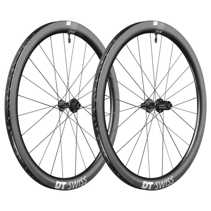 dt-swiss-erc-1400-set-1220189.jpg DT Swiss ERC 1400 DICUT 45 Paire de Roues - 28" | Carbone | Clincher | Centerlock - 12x100mm | 12x142mm - noir – Image 1