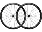 Roues de route en carbone Enve SES 3.4 noires 39/43 mm, compatibles avec freins à disque et tubeless, 2024-2025