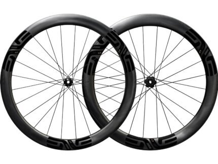 Roues carbone route Enve SES 4.5 Black 50/56mm disques tubeless 2024-2025